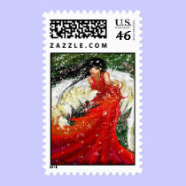 Snow Angel - Christmas already? Stamp stamps