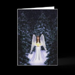 Snow Angel Christmas Card