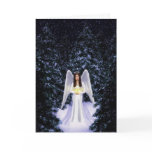 Snow Angel Christmas Card