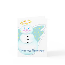 Snow Angel Greeting Card