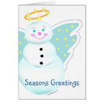 Snow Angel Greeting Card