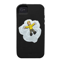 Snow Angel iPhone 4/4S Case