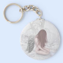 Snow Angel Keychain keychains