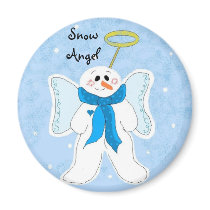 Snow Angel magnets
