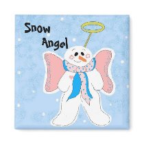 Snow Angel magnets