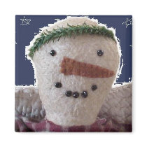 Snow Angel Magnet by disgustedcats Snow Angel Magnet