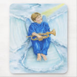 Snow Angel Mouse Pads