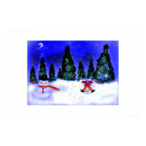 Snow Angel print by diosaperdida Snow Angel print