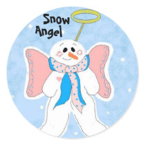Snow Angel stickers