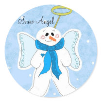 Snow Angel stickers