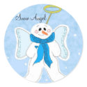 Snow Angel stickers