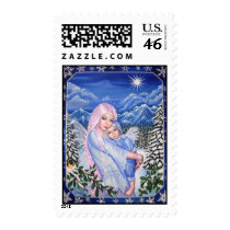 Snow Angels Stamp