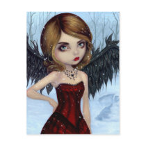 "Snow Angels" Postcard