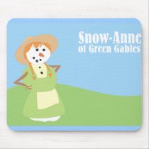 "Snow-Anne of Green Gables" by Nick Moreau mousepads by VisualArtsBrampton "Snow-Anne of Green Gables" by Nick Moreau mousepads