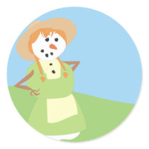 "Snow-Anne of Green Gables" by Nick Moreau Stickers