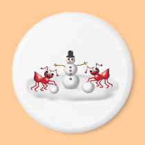 snow ants magnets