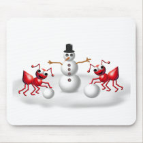 snow ants mousepads