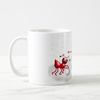 snow ants mug