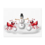 snow ants postcard