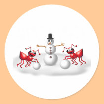 snow ants stickers
