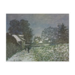 Snow at Argenteuil II by Claude Monet Post Cards