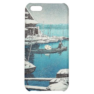 Snow at Mukôjima Hasui Kawase shin hanga art iPhone 5C Cover