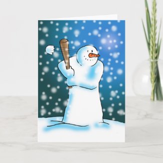 Snow Ball Greeting Cards