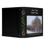 Snow, Bamboo and Trees with Seneca Quote binders