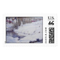 Snow Bank painting- stamps by MrNoble Snow Bank painting- stamps