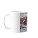 Snow Barn in the Mountains- mug