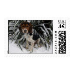 Snow Beagle - Cute Snoopy Dog Winter Postage postage