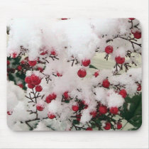 Snow Berries mousepads