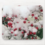 Snow Berries Mouse Pad