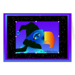 Snow Bird by Debbie Jensen Greeting Cards