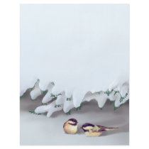 SNOW BIRDS by SHARON SHARPE flyers