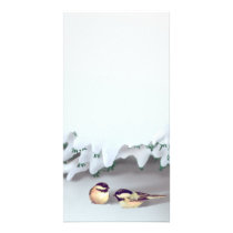 SNOW BIRDS by SHARON SHARPE photo cards