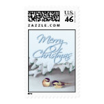 SNOW BIRDS by SHARON SHARPE Stamp
