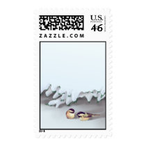 SNOW BIRDS by SHARON SHARPE Stamps