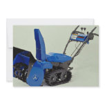 Snow blower invites