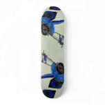 Snow blower skateboard deck