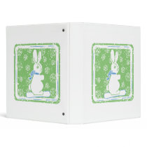 Snow Boarding Bunny binders