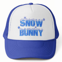 Snow Bunny Blue Hat
