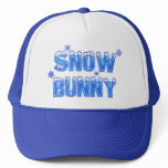 Snow Bunny Blue Hat