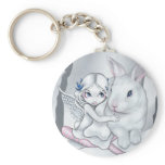 "Snow Bunny" Keychain
