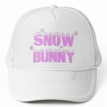 Snow Bunny Pink Hat by sixteenthkid Snow Bunny Pink Hat