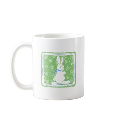 Snow Bunny Snow Boarding Coffee Mugs by truetomboy