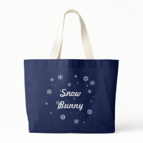 Snow Bunny Snowflakes bags