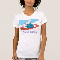 Snow Bunny t-shirts by disgustedcats Snow Bunny t-shirts