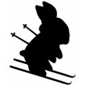 snow bunny t-shirts by Tomaniac snow bunny t-shirts