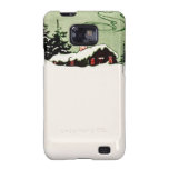 Snow Cabin Country Life Winter Wonderland Samsung Galaxy Covers
